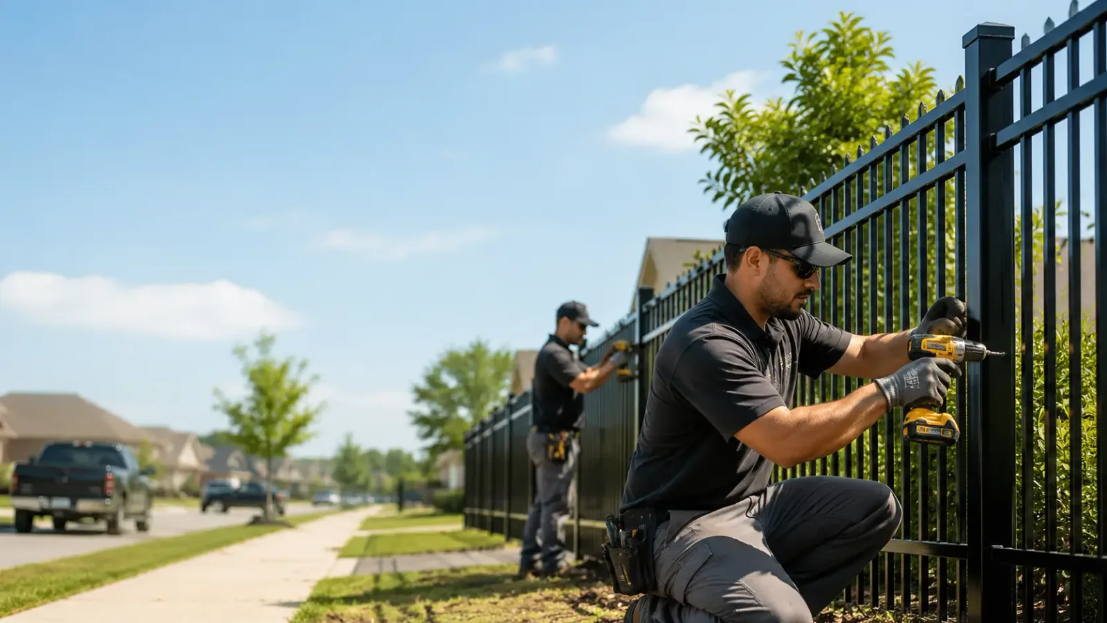 Metal Fence Installation in Rocky Comfort, MO
